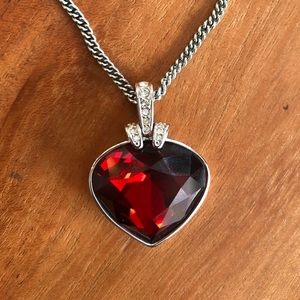 Swarovski heart necklace